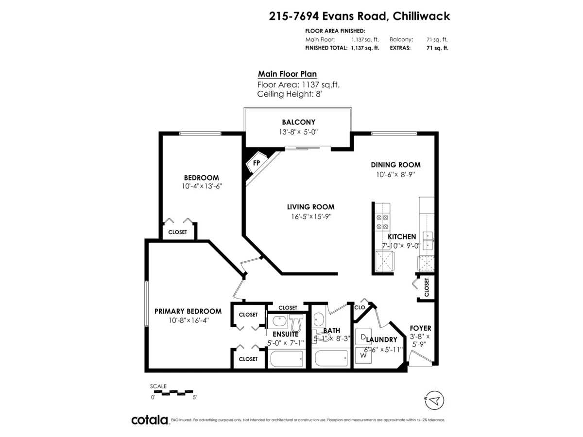 Living Room Photo of 215 7694 Evans Road, Chilliwack, BC
