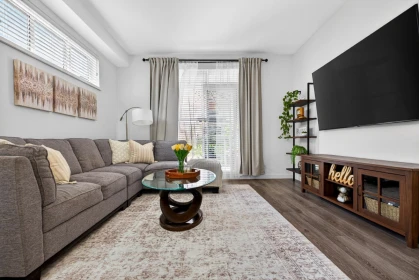 Basement Recreation Room Photo of 54 5945 176a Street, Surrey, BC