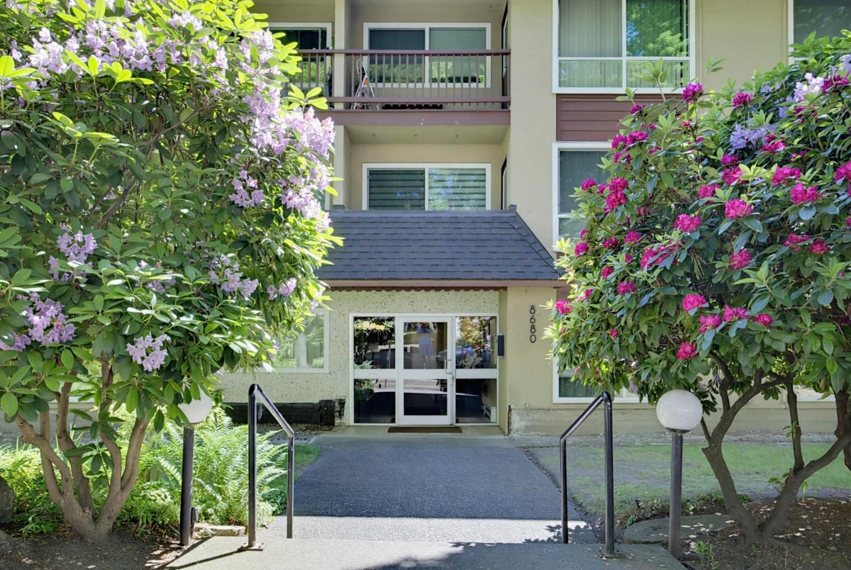 Exterior Rear Photo of 215 8680 Fremlin Street, Vancouver, BC