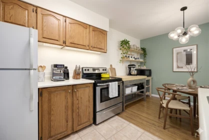 Kitchen Island Photo of 215 8680 Fremlin Street, Vancouver, BC