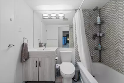 Primary Bathroom Photo of 327 8460 Ackroyd Road, Richmond, BC