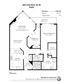 Powder Room Photo of 304 4753 W River Road, Ladner, BC