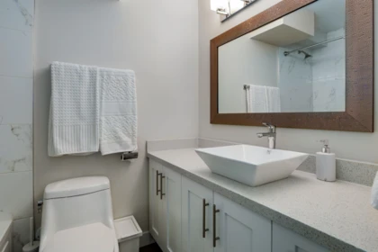 Powder Room Photo of 203 1611 E 3rd Avenue, Vancouver, BC