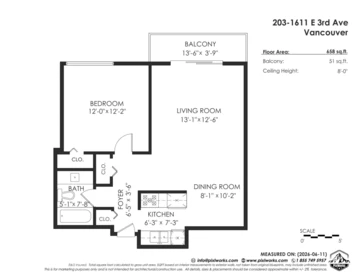 Street View Photo of 203 1611 E 3rd Avenue, Vancouver, BC