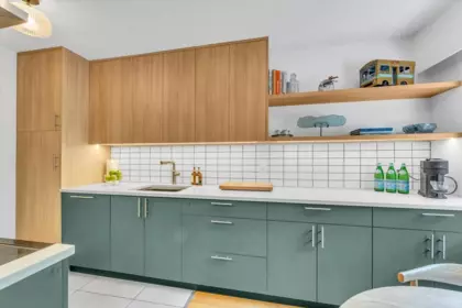 Kitchen Island Photo of 201 120 E 4th Street, North Vancouver, BC