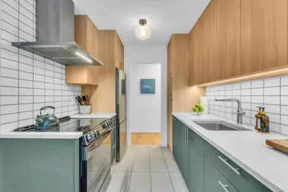 Kitchen Photo of 201 120 E 4th Street, North Vancouver, BC
