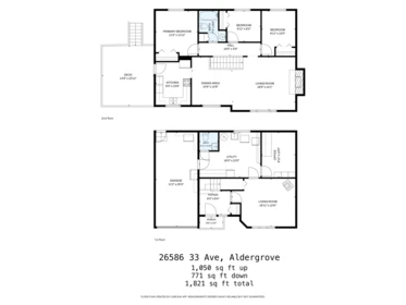 Aerial View of 26586 33 Avenue, Langley, BC