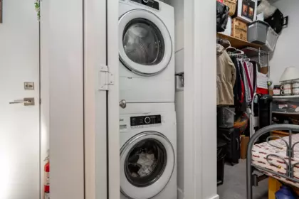 Laundry Room Photo of 107 9689 140 Street, Surrey, BC