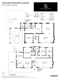 Aerial View of 1730 Westminster Avenue, Port Coquitlam, BC