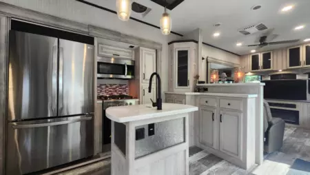 Kitchen Island Photo of 102 14600 Morris Valley Road, Mission, BC