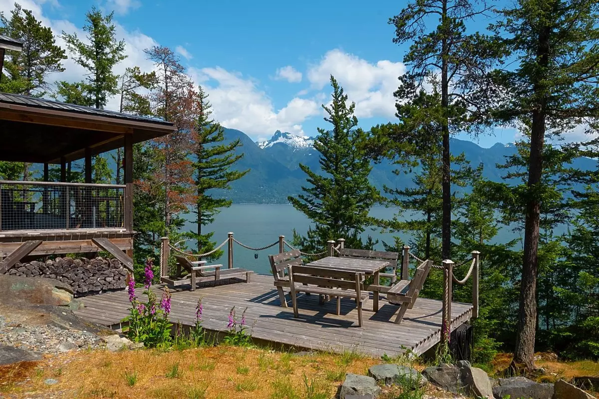 Exterior Rear Photo of 970 Mount Artaban Road, Gambier Island, BC