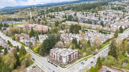 Backyard Photo of 401 1188 Johnson Street, Coquitlam, BC