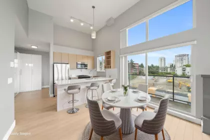 Kitchen Island Photo of 401 1188 Johnson Street, Coquitlam, BC