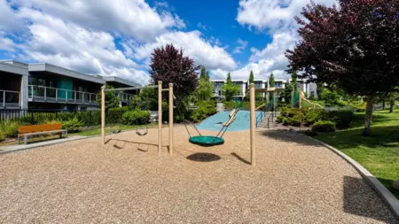 Outdoor Deck Photo of 79 590 Lile Drive, North Vancouver, BC