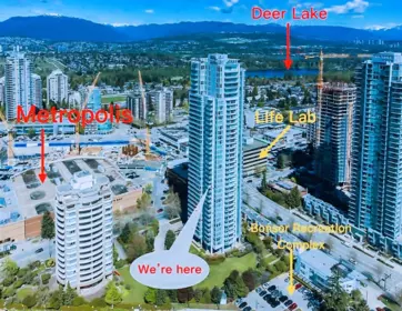 2201 4880 Bennett Street, Burnaby, BC, Burnaby — Apartment/Condo for sale