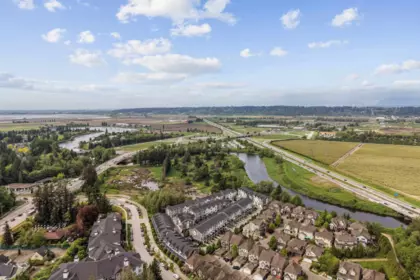 Aerial View of 317 3528 146a Street, Surrey, BC