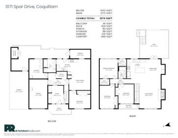 1071 Spar Drive, Coquitlam, BC, Coquitlam — Single Family Residence for sale