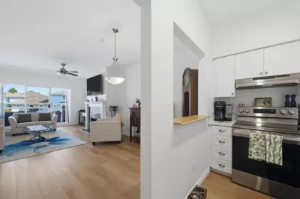 Kitchen Island Photo of 219 13911 70 Avenue, Surrey, BC