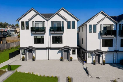 Exterior Rear Photo of 2 7990 Bradley Avenue, Burnaby, BC