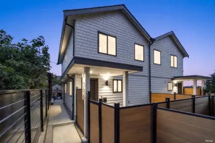 1 3438 Triumph Street, Vancouver, BC, Vancouver — Quadruplex for sale
