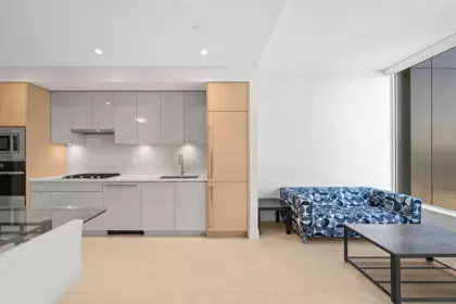 Kitchen Photo of 426 3438 Sawmill Crescent, Vancouver, BC