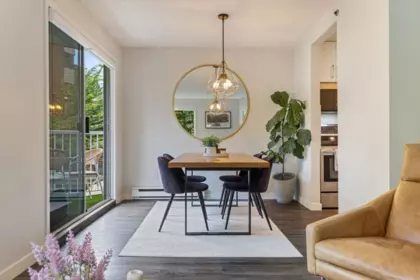 Family Room Photo of 201 1147 Nelson Street, Vancouver, BC