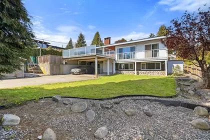 Aerial View of 2190 Hillside Avenue, Coquitlam, BC