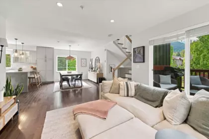 Living Room Photo of 43 1450 Vine Road, Pemberton, BC