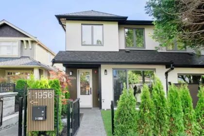 Exterior Rear Photo of 1 1958 W 60th Avenue, Vancouver, BC