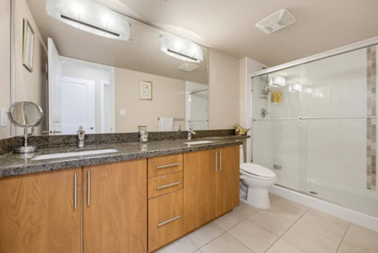 Basement Recreation Room Photo of 1105 288 Ungless Way, Port Moody, BC