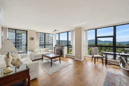 Living Room Photo of 1105 288 Ungless Way, Port Moody, BC