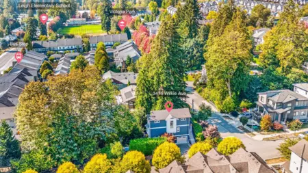 Exterior Rear Photo of 3476 Wilkie Avenue, Coquitlam, BC