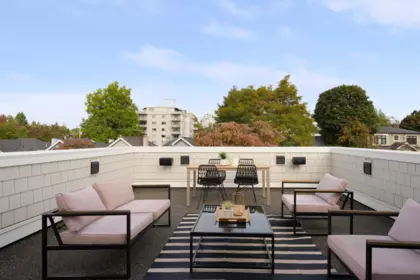 Aerial View of 1 2344 W 45th Avenue, Vancouver, BC