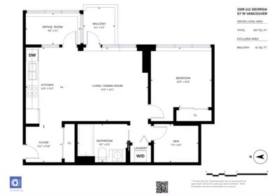 Hot Tub / Spa Photo of 1509 111 W Georgia Street, Vancouver, BC