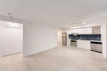 Kitchen Island Photo of 1509 111 W Georgia Street, Vancouver, BC