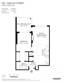 315 11641 227 Street, Maple Ridge, BC, Maple ridge — Apartment/Condo for sale