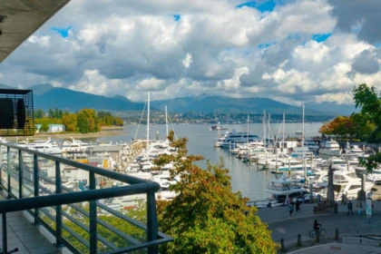 Outdoor Deck Photo of 203 499 Broughton Street, Vancouver, BC