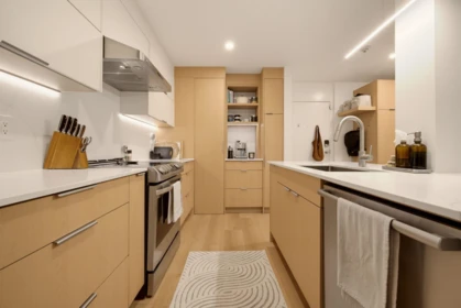 Kitchen Island Photo of 204 1345 Comox Street, Vancouver, BC