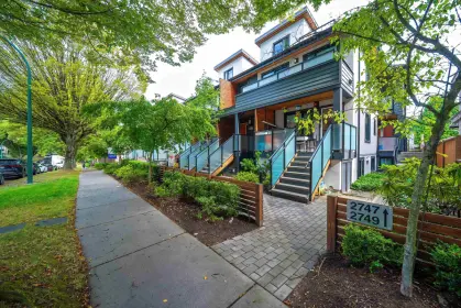 2743 Ward Street, Vancouver, BC, Vancouver — Townhouse for sale