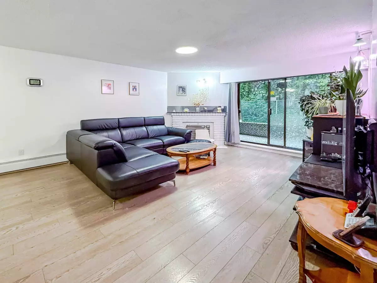 Living Room Photo of 124 9101 Horne Street, Burnaby, BC