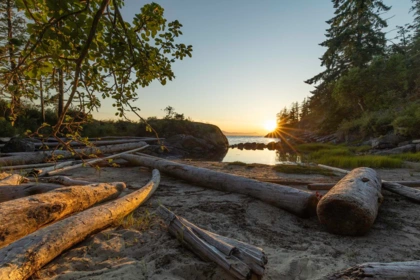 Front exterior of BLK A Sunshine Coast Highway, Halfmoon Bay, BC