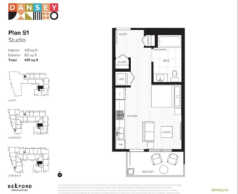 Pantry Photo of 623 599 Dansey Avenue, Coquitlam, BC