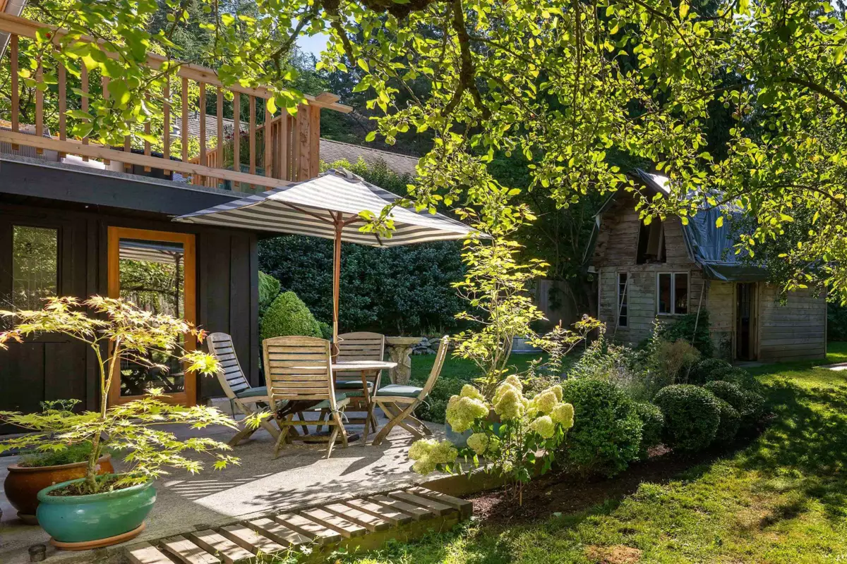 Exterior Rear Photo of 1312 Oceanview Road, Bowen Island, BC