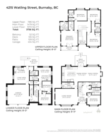 Outdoor Deck Photo of 4215 Watling Street, Burnaby, BC
