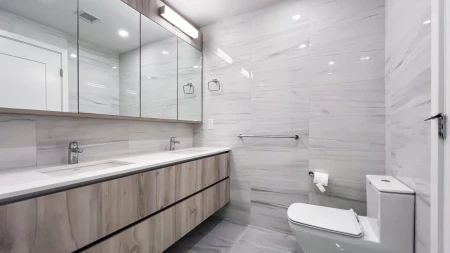 Guest Bathroom Photo of 402 488 W 58th Avenue, Vancouver, BC