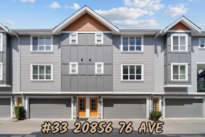 33 20856 76 Avenue, Langley, BC, Langley — Townhouse for sale