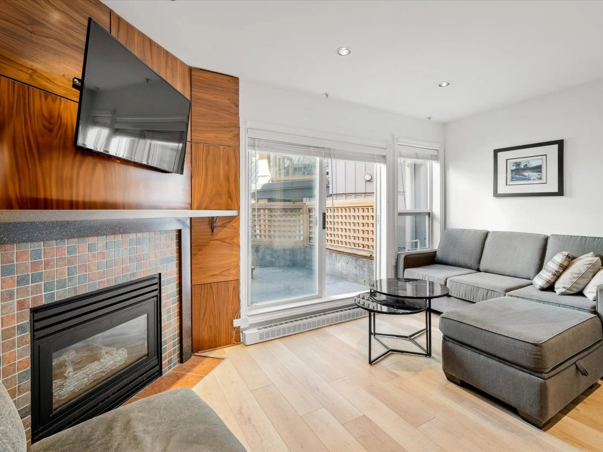 Living Room Photo of 98 4388 Northlands Boulevard, Whistler, BC