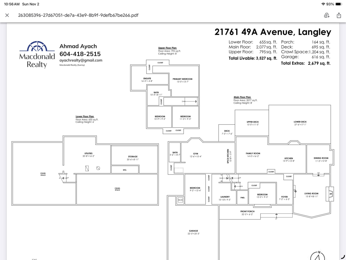 Office / Den Photo of 21761 49a Avenue, Langley, BC