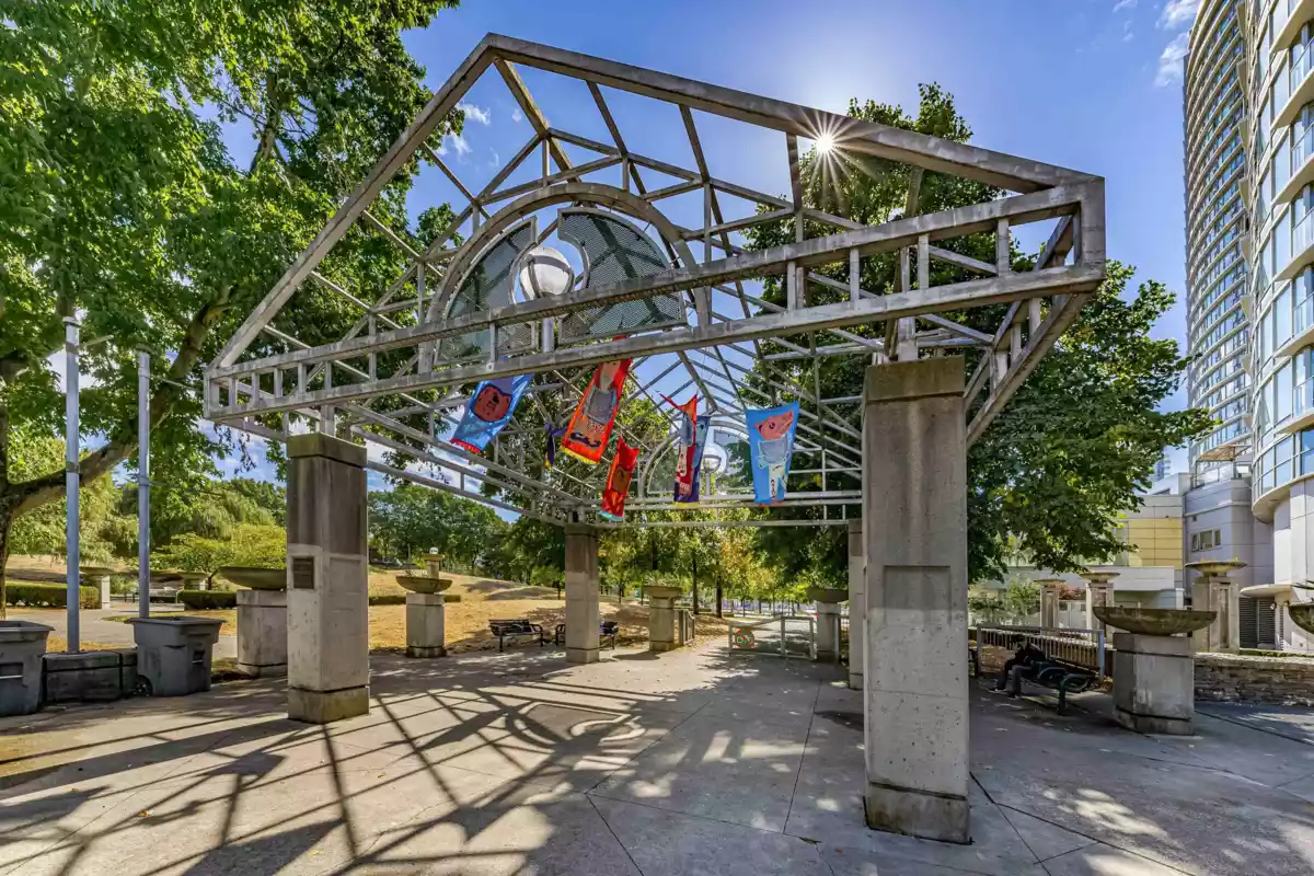 Outdoor Patio Photo of 1501 63 Keefer Place, Vancouver, BC