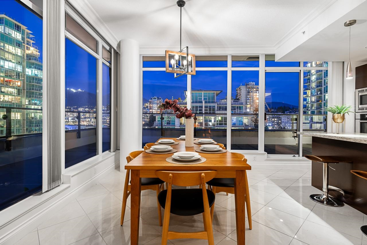 Breakfast Nook Photo of PH3 162 Victory Ship Way, North Vancouver, BC